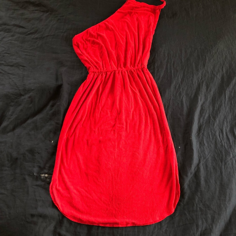 Vintage one shoulder dress